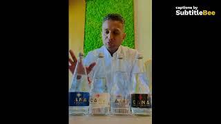 Review Cana Royal Water  - Water sommelier Milin Patel Mineral water from Slovenia