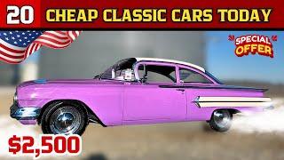 Cheap Classic Cars for Sale, under $10,000 #carforsale