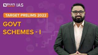 Free Crash Course: Target Prelims 2022 | Important Government Schemes for UPSC Prelims Session-1