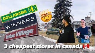 VLOG 17 | First day in Canada | Saffu & Avii | 3 Cheapest Stores | Algonquin College | Ottawa |