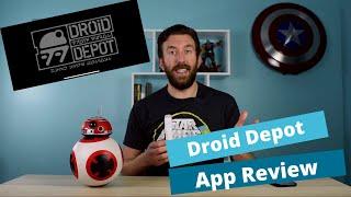 Galaxy's Edge Droid Depot Mobile App FULL REVIEW | Control Your Droid With Your Phone