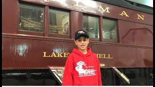 Tour the Pullman Train Passenger Car, Lake Mitchell at the National Railroad Museum, in Green Bay