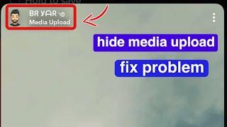 How to Remove Snapchat Media Upload Problem 2024 | Hide Media Upload Problem on Snapchat