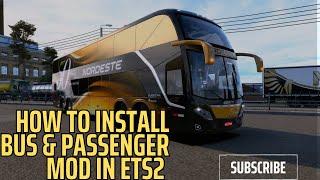 ETS2 Bus Mod Tutorial: How to Install, Add Passengers and Use Bus Terminals (v1.47 & v1.48) #howto