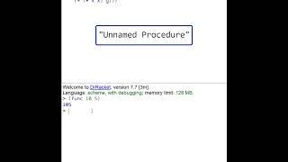 Scheme Named & Unnamed Procedures - define & lambda