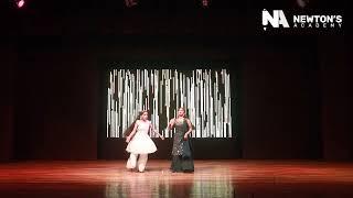 Bollywood dance by 9th Rashmita and Divyanshi | Newton's Academy | Annual Day | Aaghaz