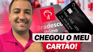 Chegou meu cartão visa prime Bradesco, liberou geral para todos.