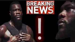 BREAKING NEWS ️ DEONTAY WILDER MAKES A SERIOUS ANNOUNCEMENT CONCERNING HIS BOXING CAREER️