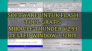 MIRACLE THUNDER 2.93 GRATIS TESTED WINDOWS 7 32BIT TANPA DONGLE #miraclethundergratis