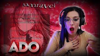 ADO - Unravel | Interprete de Teatro Musical - REACTION & ANALYSIS