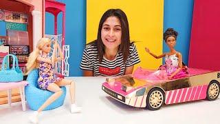 Barbie DREAM HOUSE videoları - Barbie'nin bavulu kaybolmuş! Barbie oyunları