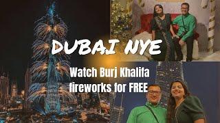 How to watch Burj Khalifa fireworks for free|NYE Party|Dubai|Everything you need to know
