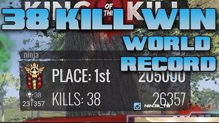 38 Kill Solo Win! (H1Z1 World Record!)