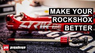 Make Your Rockshox Fork Better for $42 - New Debonair First Ride | Pond Beaver 2020