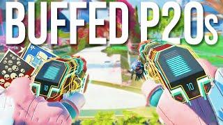 The NEW Buffed Akimbo P20s are a MENACE on Apex Right Now!