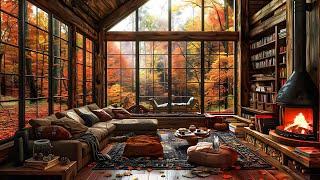 Start your week at the Fall Morning Coffee Porch Space with positive Jazz Piano music #18