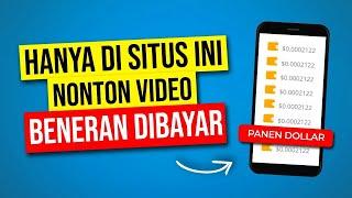 CUMA NONTON VIDEO, KERJA ONLINE DIBAYAR DOLLAR PERHARI - CARA MENGHASILKAN UANG DARI INTERNET