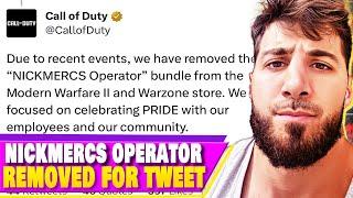 Nickmercs Operator REMOVED by Call of Duty