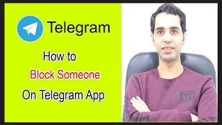 How to Block someone on Telegram App