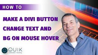 How to Add a Divi Button with Text and Background Color Change on Hover