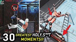 WWE 2K20 Top 30 Extreme Moments!! WWE 2K24 Countdown