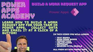 Power Apps - How to create a Work Request app for your team