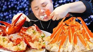 559元一位的海鲜自助！100只波龙个个肉质肥美，蘸满酱料吸着吃一口爆汁【都市陈大胖】