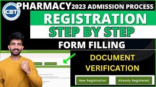 Pharmacy Registration Form Filling Process 2023 | MHT-CET Pharmacy Admission Process 2023