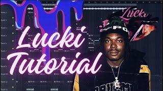 How To Make An AMBIENT Beat For Lucki From Scratch | FL Studio Cook Up