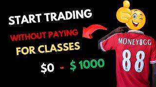 Start Trading Without Paying For Classes  #trading #tradingstrategy