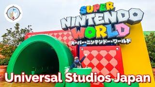 First Visit to Super Nintendo World at Universal Studios Japan | Mario Kart & Food