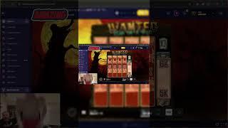 TOGI WON 157K ON WANTED DEAD OR WILD SLOT! | #short #bigwin #shorts #slot  #funny