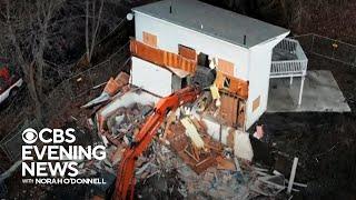 Demolition begins on Idaho home where 4 students were found murdered