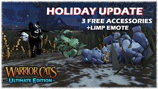 Holiday Update + Free Accessory Codes | Warrior Cats: Ultimate Edition