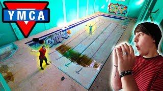 EXPLORING ABANDONED YMCA | (not alone...)