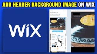 How To Add Header Background Image On Wix (2024)