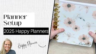 2025 Planner Setup | Classic Happy Planner Dashboard and Horizontal Layouts