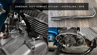 Zundapp 517 70cc membraan opmaat uitlaat | BVR