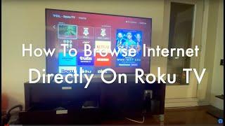 How To Browse Internet On ROKU TV directly