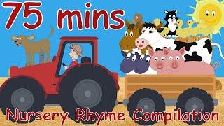 Old MacDonald Had A Farm! And lots more Nursery Rhymes! 75 minutes!