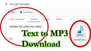 Cara download suara google Translate dalam bentuk mp3