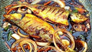 IKAN GORENG KICAP BERCILI YANG SEDAP SEKALI !