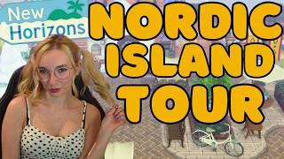 Winter Nordic Island Tour and Story! Animal Crossing: New Horizons! #animalcrossing