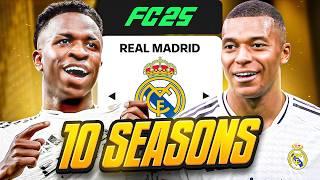 I Takeover Real Madrid for 10 Seasons…