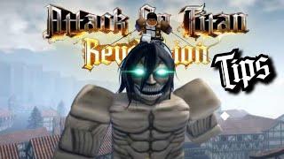 Attack On Titan Revolution Tips