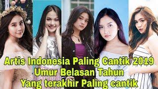 Artis Indonesia Paling Cantik & Muda Umur Belasan Tahun, urutan dari yg paling muda