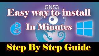 GNS3 installation and configuration in minutes