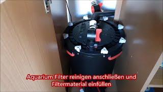 Aquarium Filter reinigen - anschließen [Tutorial Fluval FX 6 ]Filter wann wie oft reinigen?