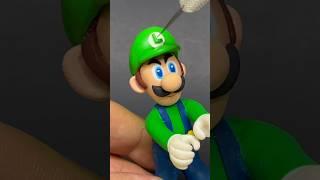 Luigi’s Mansion | Luigi with Polymer Clay #supermario #clay