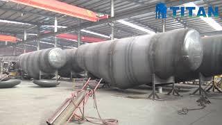 What is cement bulker? TITAN factory show bulk cement tank/tanker trailer in production